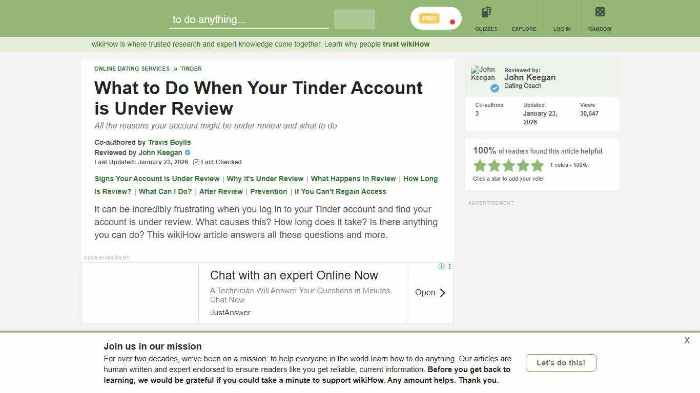 Tinder Account Under Review? What It Means & What to Do